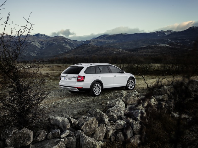 SKODA OCTAVIA SCOUT: Robuster Allrounder erhält neue Technik (FOTO)