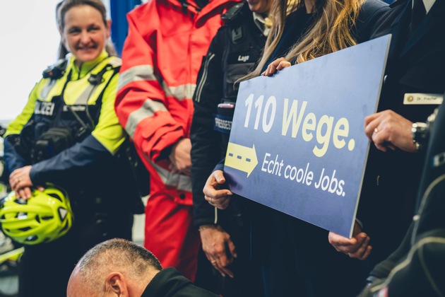 POL-SH: Die Vielfalt der Landespolizei Schleswig-Holstein: "110 Wege. Echt coole Jobs"