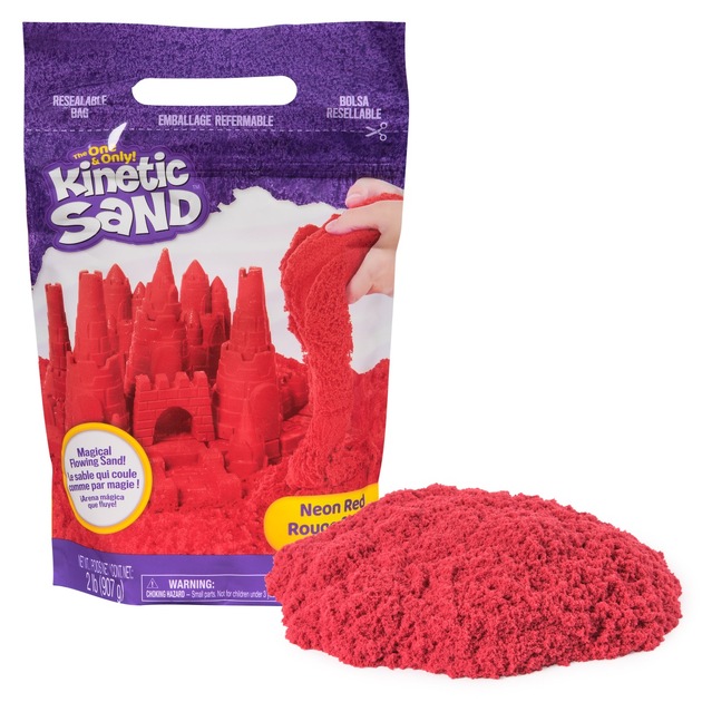 Pressemeldung Spin Master | &Ouml;kotest Siegel f&uuml;r Kinetic Sand Neonrot