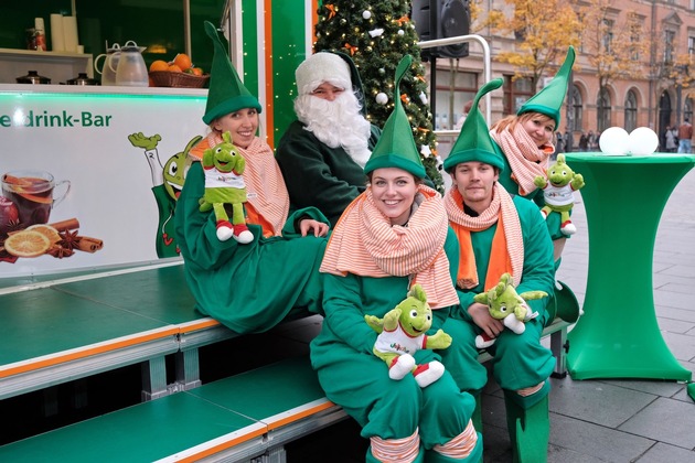 AOK Sachsen-Anhalt landesweit mit Spendenaktion auf Weihnachtsmärkten