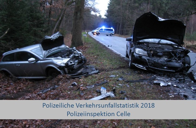 POL-CE: Celle - Präsentation der Verkehrsunfallstatistik für das Jahr 2018 im Landkreis Celle
