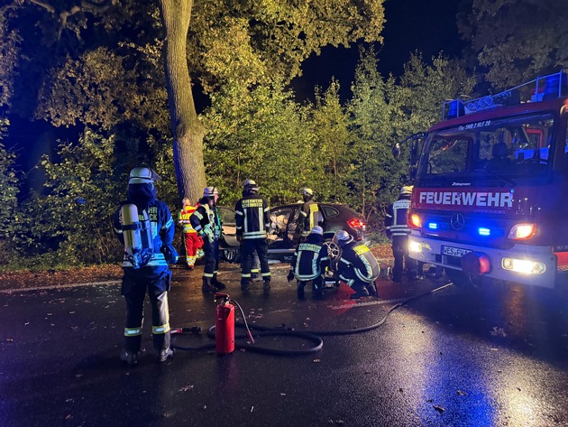 FW-Schermbeck: PKW Unfall