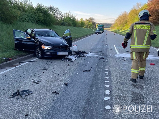 POL-PDKL: Verkehrsunfall sorgt für Beeinträchtigungen im Berufsverkehr
