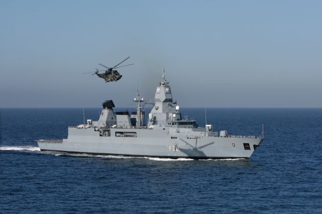 Marine: Fregatte HESSEN läuft in den Mittelmeereinsatz aus