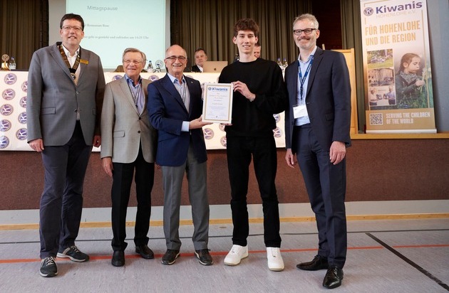 Bildungsunternehmen Tutoring for All erhält Preis der Kiwanis Kinderhilfe Deutschland / 1.000 Kinder profitieren von insgesamt 50.000 Euro Förderung