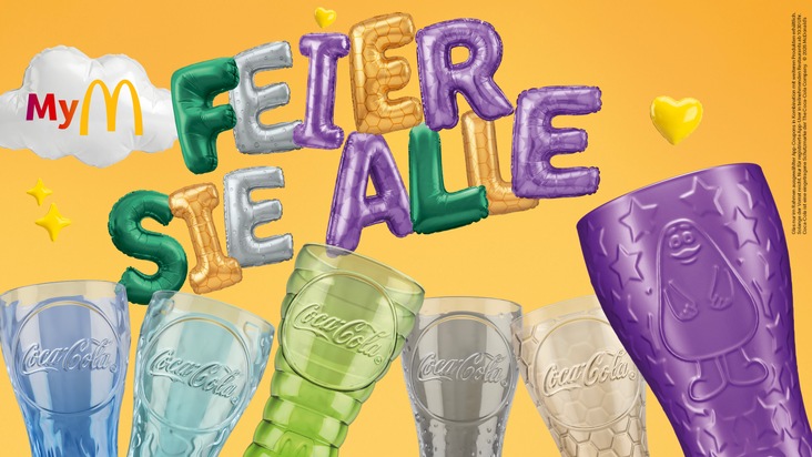 Alles auf lila: Grimace sorgt f&uuml;r Geburtstagsstimmung bei McDonald's Deutschland