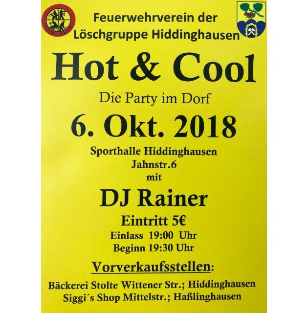 FW-EN: Hot &amp; Cool bei der Löschgruppe Hiddinghausen