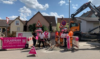 Deutsche Telekom AG: Telekom startet Glasfaser-Ausbau in Geslau