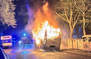 Feuerwehr Düren: FW Düren: Feuerwehr Düren in der Nacht bei vier Einsätzen gleichzeitig gefordert