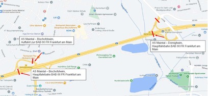 Polizeipräsidium Frankfurt am Main: POL-F: 230118 - 0084 Frankfurt-Fechenheim: Einsatzmaßnahmen im Zusammenhang mit dem Ausbau des Riederwaldtunnels haben begonnen