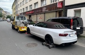 Polizei Gelsenkirchen: POL-GE: Getuntes Fahrzeug in der Altstadt sichergestellt