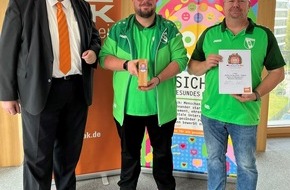 DAK-Gesundheit: Heavy Kickers aus Selm gewinnen DAK-Wettbewerb für ein gesundes Miteinander in NRW