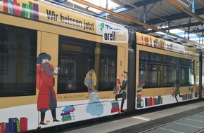 Orell Füssli Thalia AG: Orell Füssli-Trams in Bern und Basel