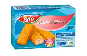 Aufmerksamkeit garantiert: iglo Fischstäbchen erhalten neues Design (BILD)