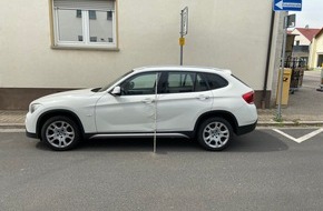 Polizeidirektion Ludwigshafen: POL-PDLU: Fahrzeug beschädigt beim Ausparken PKW - Zeugen gesucht