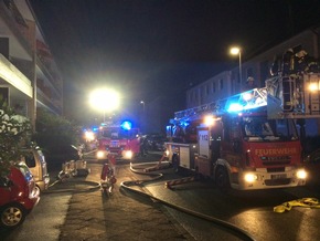 FW-ME: Wohnungsbrand mit Menschenrettung