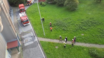 Freiwillige Feuerwehr Werne: FW-WRN: Löschzug 1 Übungsabend am Gersteinwerk in Stockum