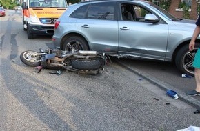 Polizeidirektion Montabaur: POL-PDMT: Verkehrsunfall mit schwerverletztem Kradfahrer