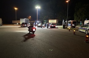 Polizeidirektion Landau: POL-PDLD: Gemeinsame Großkontrolle auf der BAB 65