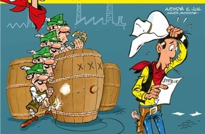 Egmont Ehapa Media GmbH: Streik im Wilden Westen - Lucky Luke und die letzte Runde für die Daltons!