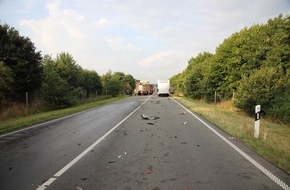 Kreisfeuerwehrverband Segeberg: FW-SE: Tödlicher Verkehrsunfall auf der Bundesstraße 205