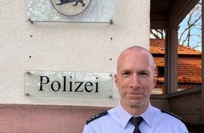 Polizeipräsidium Offenburg: POL-OG: Zell am Harmersbach - Der Polizeiposten hat mit Mathias Moser einen neuen Leiter