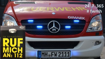 Feuerwehr Mülheim an der Ruhr: FW-MH: Rauchmelderpflicht zeigt Wirkung / Zweiter Einsatz innerhalb kürzester Zeit. #fwhm