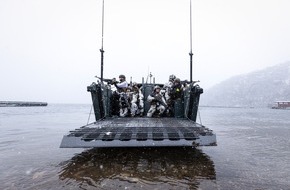 PIZ Heer: Quadriga 2024: Eckernförder Marinesoldaten an der äußersten Nordflanke