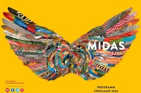 Andrea Rehn PR: MIDAS COLLECTION Buchprogramm Frühjahr 2024