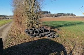 Polizeidirektion Wittlich: POL-PDWIL: Illegale Altreifenentsorgung