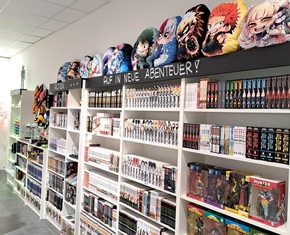 Manga-Liebe in Leuna: Thalia eröffnet Pop-up Store im Einkaufszentrum Nova