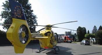 Feuerwehr Sprockhövel: FW-EN: Rettungshubschrauber bei Reitunfall im Einsatz