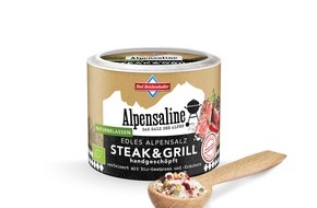 Südwestdeutsche Salzwerke AG: Pressemitteilung: Neues Produkt - Alpensaline Edles Alpensalz STEAK & GRILL