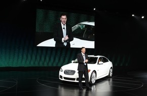 Jaguar Land Rover Deutschland GmbH - Presse Jaguar: Jaguar-Weltpremieren auf der Motor Show in Detroit: Neuer 5,0-Liter-V8 mit Direkteinspritzung für XKR und XFR