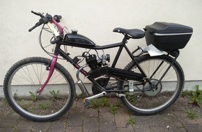 Polizeidirektion Ludwigshafen: POL-PDLU: "Fahrrad" Marke Eigenbau