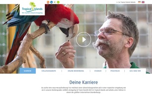 Tropical Islands Holding GmbH: PM: Neues Karriere-Portal von Tropical Islands online