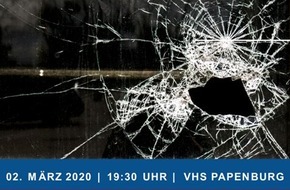 Polizeiinspektion Emsland/Grafschaft Bentheim: POL-EL: Papenburg - Sicherheitsexperte der Polizei hält VHS-Vortrag zum Thema Einbruchschutz