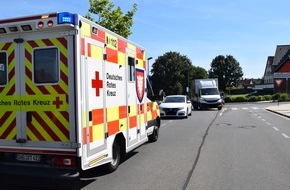 Polizeiinspektion Nienburg / Schaumburg: POL-NI: Radfahrer fährt über Zebrastreifen und verursacht dabei einen Unfall - wie verhält man sich richtig am Zebrastreifen.