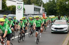 Skoda Auto Deutschland GmbH: Langjähriger Partner Škoda Auto Deutschland unterstützt auch die 41. Tour der Hoffnung