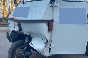 Polizei Minden-Lübbecke: POL-MI: Autofahrerin verursacht zwei Unfallfluchten