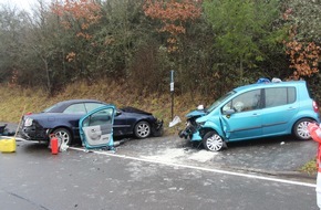 Polizeidirektion Kaiserslautern: POL-PDKL: Verkehrsunfall mit mehreren Schwerverletzten