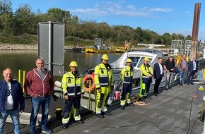 Hauptverband der Deutschen Bauindustrie e.V.: Erste Wasserbauer starten ihre überbetriebliche Ausbildung im Ausbildungszentrum des Bauindustrieverbandes NRW