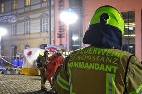 FW Konstanz: Unklarer Stoffaustritt im Kulturzentrum