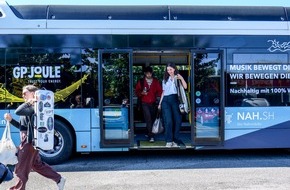 GP JOULE: Grüne Mobilität aus NF für das Schleswig-Holstein Musik Festival