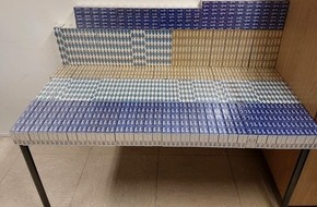 Bundespolizeidirektion Sankt Augustin: BPOL NRW: Bundespolizei stoppt Zigarettenschmuggler - Fast 30.000 Zigaretten nach Einreise aus den Niederlanden sichergestellt