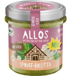 Genussvolle Nuss-Drinks und leckere Gemüse-Käse-Aufstriche von Allos