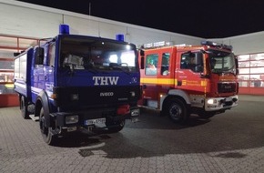 Feuerwehr Heiligenhaus: FW-Heiligenhaus: Dauereinsatz für Sturmtief "Zeynep" (Meldung 4/2022)