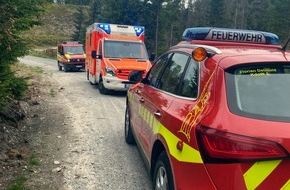 Feuerwehr Detmold: FW-DT: Radfahrer gestürzt - Feuerwehr Detmold unterstützt Rettungsdienst