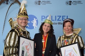 Polizeipr&auml;sidium Krefeld: POL-KR: Prinzenpaar zu Gast im Polizeipr&auml;sidium
