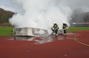 Feuerwehr Iserlohn: FW-MK: Brandeinsatz am Hemberg